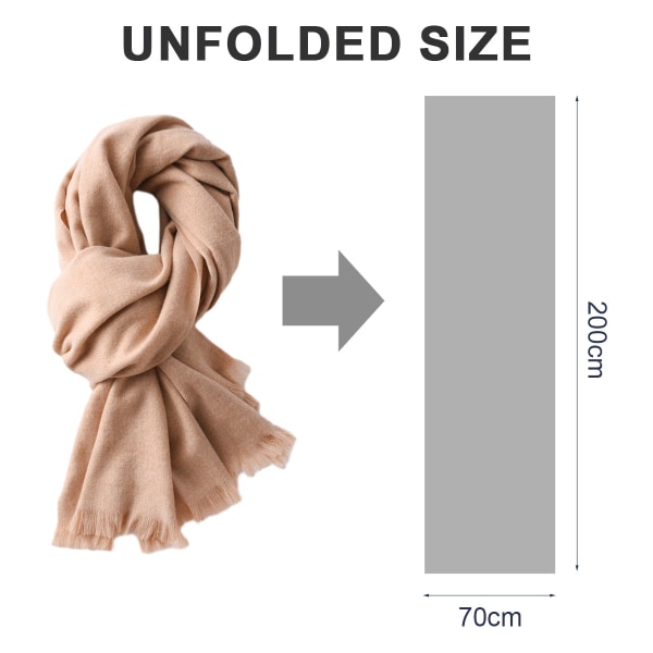 Sjal för kvinnor, sjal för bröllop, stor vinterscarf, mjuka sjalar och omslag för aftonklänningar, 70 x 200 cm