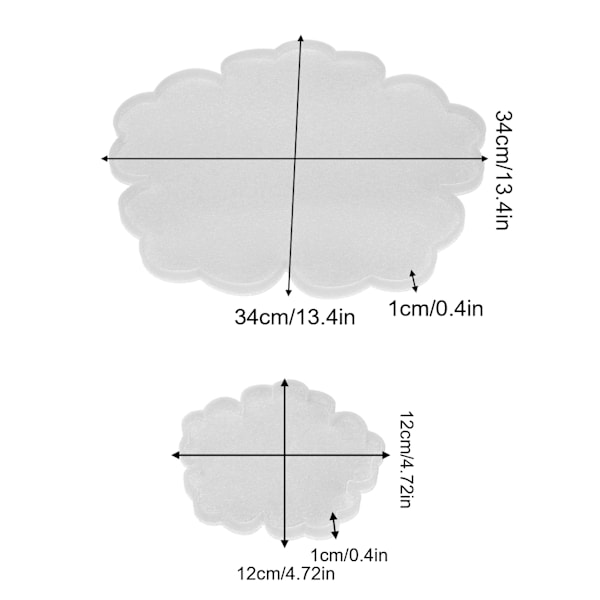 Blomsterunderlägg i hartsformar, delar underläggsformar i silikonhartsformar för heminredning