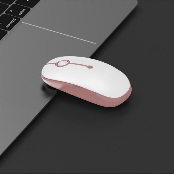 2.4G trådlös mus, trådlös spelmus, usb-dator, tyst och ljuslös, strömsnål mus för PC/surfplatta/bärbar dator och Windows/Mac/Linux