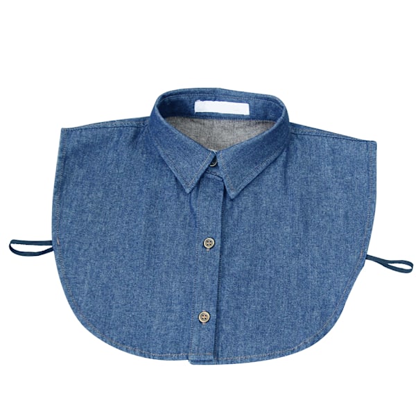Falsk avtagbar krage blus halv skjortor konstgjorda falska kragar för kvinnor och flickor