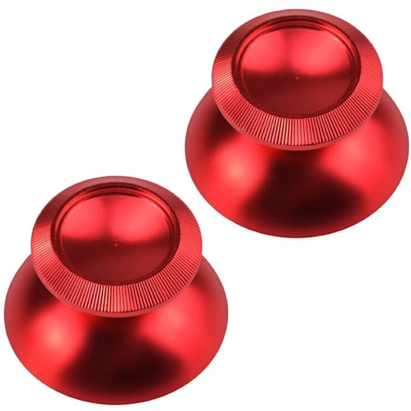 2 st greppstift för PS4 Xbox One spelkontroll Universal metall svamp rocker cap