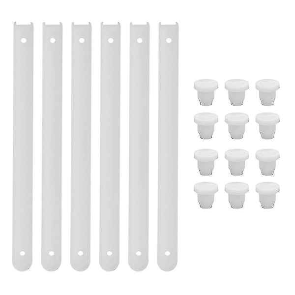 3 sæt plastskuffeskinner glideskinner skuffeskiftede dele skuffeskinner
