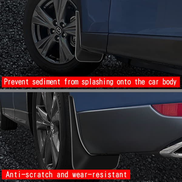 Autotarvikkeet Mazda CX-60 2022 2023 Mudguards Mud Flaps Mudguards Auton Osat Llwl