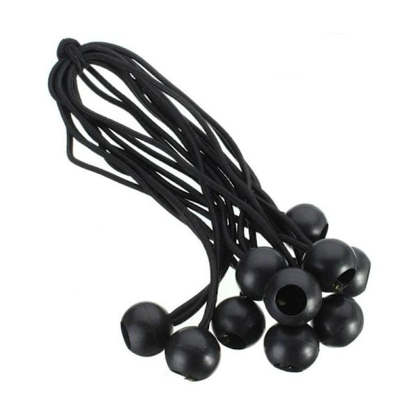 Elastisk gummilina för presenning – 10 stycken