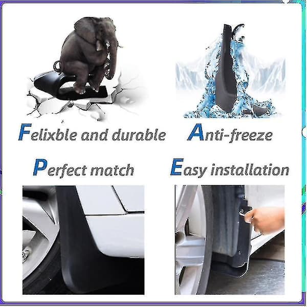 Stænklapper til Peugeot 508 Sw 508sw 2010~2018 Mudflaps Mudflaps Mudguards Mudguards Biltilbehør