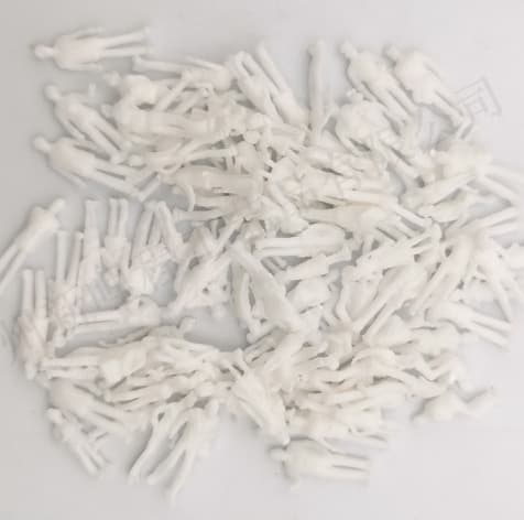 100 1:100 skala modelfigurer, mandlige og kvindelige, hvide