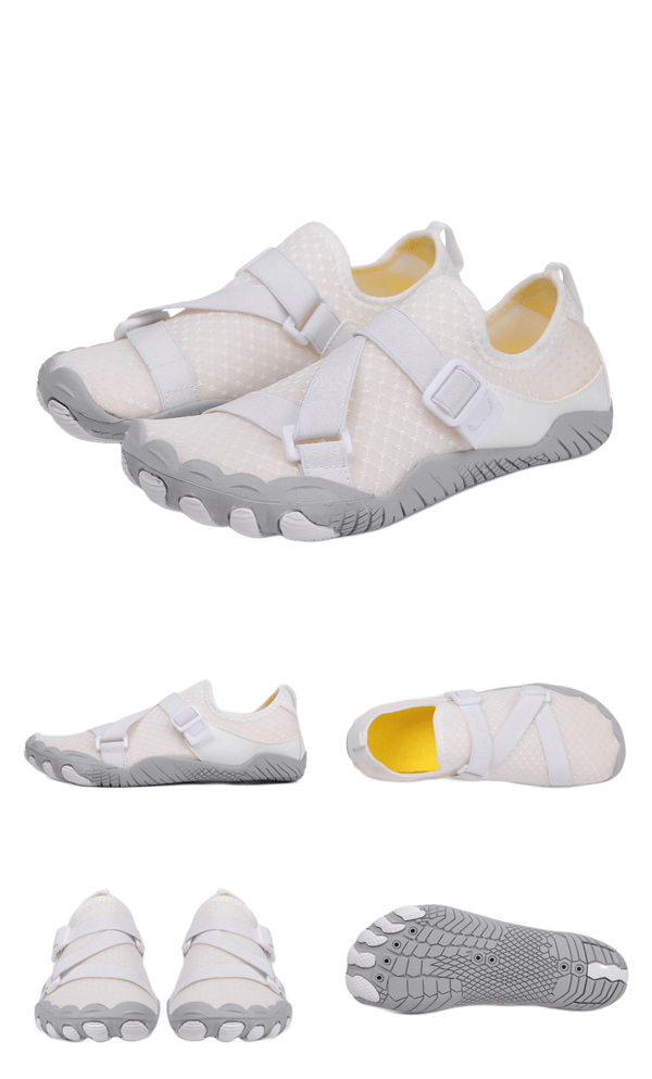 Vattensko Snabbtørrende Barfodet Aqua Sko Strandbadsko white white 40