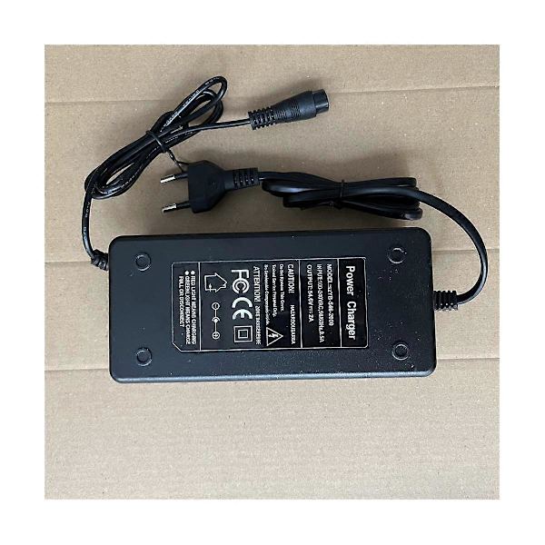 Oplader til Pro Speedway Elektrisk Scooter Ladeadapter Tilbehør Output 54.6V 2A, EU-stik