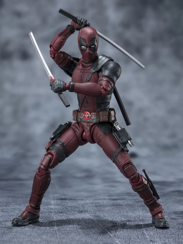 16cm Deadpool Actionfigur SHF Superhjälte Samlarobjekt Docka Rörlig Marvel Deadpool PVC Figur Modell Leksaker för Barn Presenter