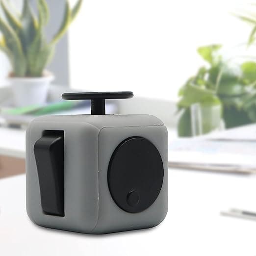 Fidget Cube Stress Ångest Tryckavlastningsleksak Perfekt för Vuxna