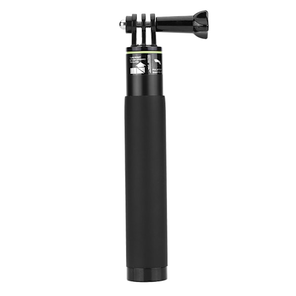 Bärbar Teleskopisk Selfiestick Snabbfäste Skruvmontering för Gopro Kameror Mobiltelefoner