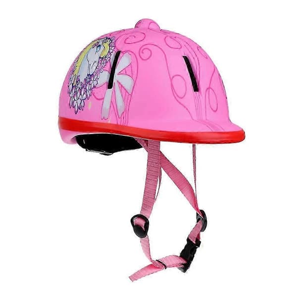 Justerbar ridehjelm/hat til børn, hovedbeskyttelse[mo] Snow Pink