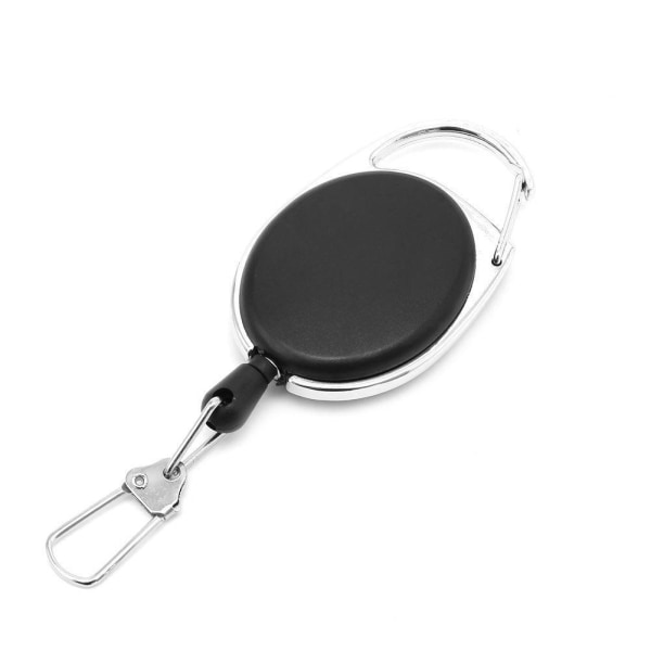 INF Retractable Keychain with Yo-Yo Function and 72 cm Cord, 2-Pack