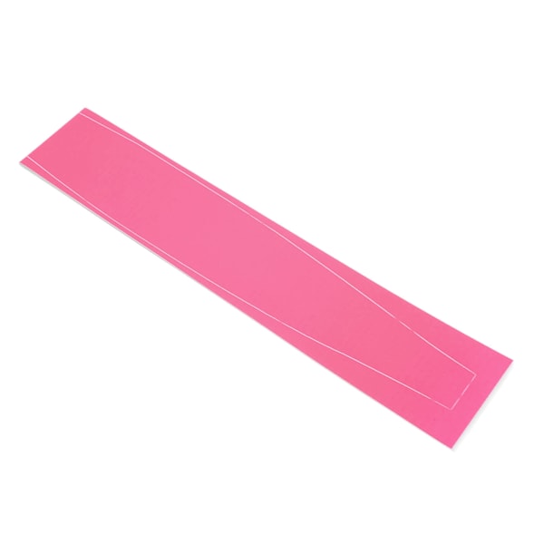 Beskyttende midtstripe for PS5-konsoll, ripebestandig integrert midtstripe, konsoll midtseksjonsbeskytter, film, rosa