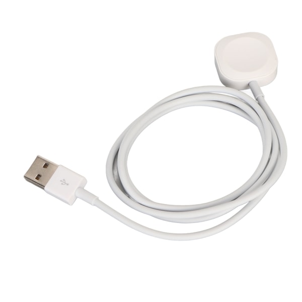 Watch for Apple Watch Series 8 7 6 5 4 3 2 1 SE Bærbar USB magnetisk trådløs watch ladekabel for hjemresekontor Hvit