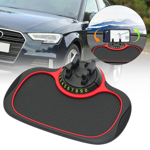 Bil Dashboard Anti-Slip Mat Telefonfäste Hållare Pad Stand Mobile