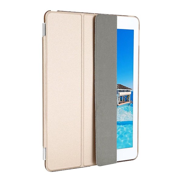 Barnesikkert hardt beskyttelsesdeksel for iPad 9.7\" 2017 5. generasjon med skulderstropp, grønn