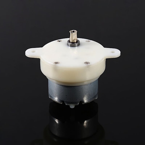 Elektrisk motor med högt vridmoment 12V DC Motor/Växellåda 3rpm 4mm Axel Diameter
