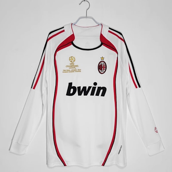 AC Milan hjemmefodboldtrøje træningsdragt 80 Ronaldinho 22-kaka -a 2XL