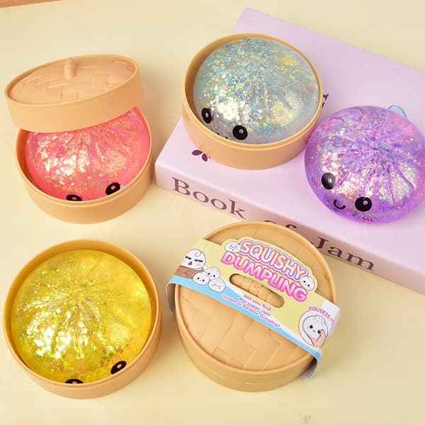 The Original Mystery Dumpling Galaxy Edition | Viral Squishy Fidget Toy Blind Box