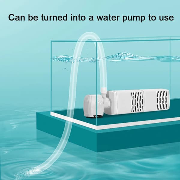 Akvariefilterpump Akvarium Dränkbar Tyst 6