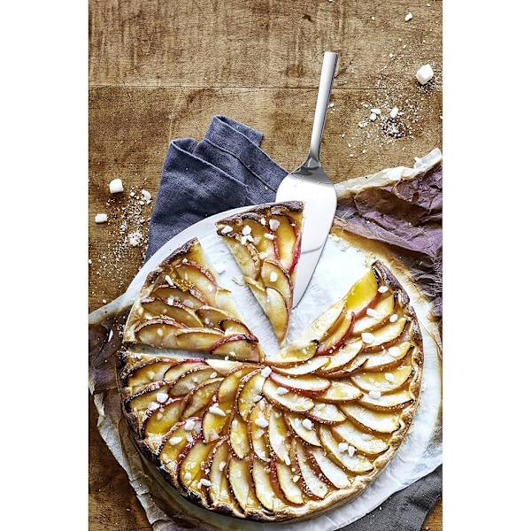Tårtspade, rostfritt stål 23 cm, Cromargan polerat rostfritt stål, även lämplig som lasagnespade, pizzaspade, diskmaskinsäker