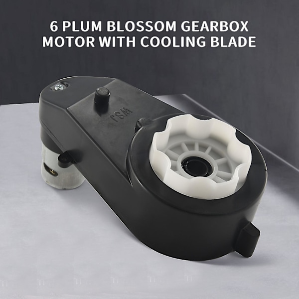 st 550 Universal barn elbil växellåda med motor, 12vdc motor med växellåda, Barn Ride{GKS}