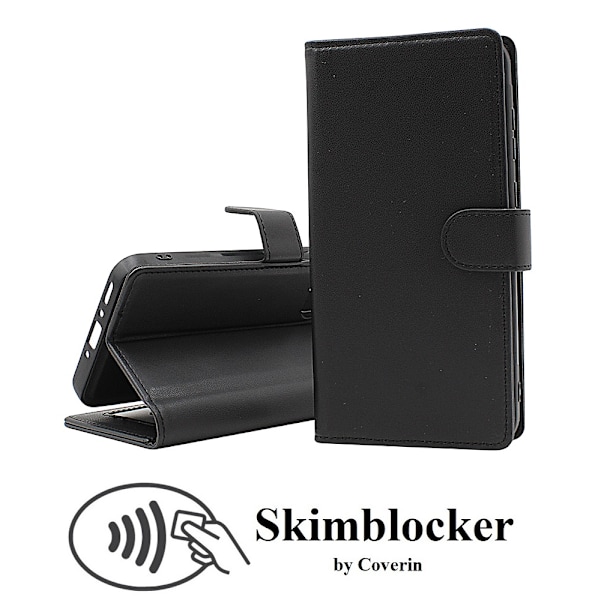 Skimblocker Sony Xperia 1 VI 5G Magnet Lommebokveske Petrol