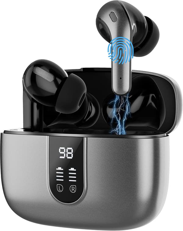 Bluetooth-kuulokkeet, langattomat 5.0 melunvaimennuksella[YD]