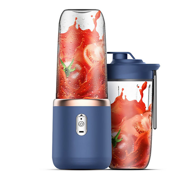 Bærbar oppladbar juicer, liten juicekopp, multifunksjonell juicer for studenters hjem, juicekopp