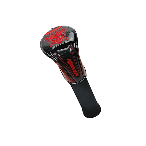 1/2/3 Holdbar Golf Driver Headcover PU Læder UT Køllehoved Sort No.1 37CM[mo] Black No.1 37CM 1Set