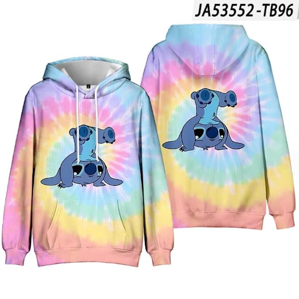 Barn Vuxen Populär Hip Hop Hoodie Fashion Stitch Sweatshirt E E 160cm