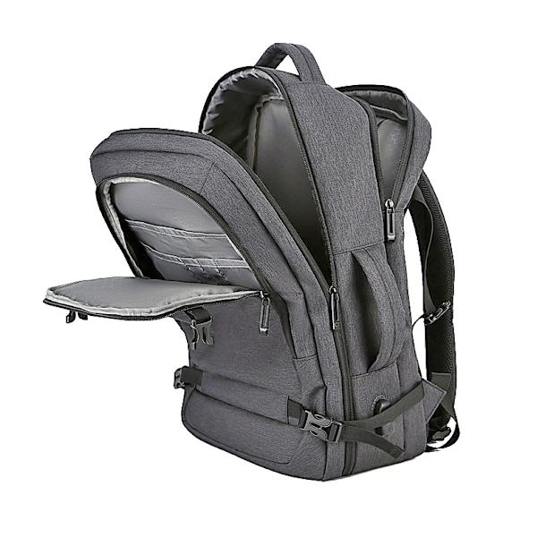 Kabinväska för Ryanair & Norwegian - Ryggsäck / Resväska / Handbagage Grå Grey gray
