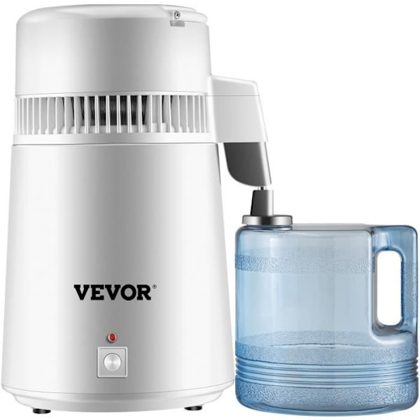 VEVOR vattendestillerare - 750W renare - 4L - Dental sektor