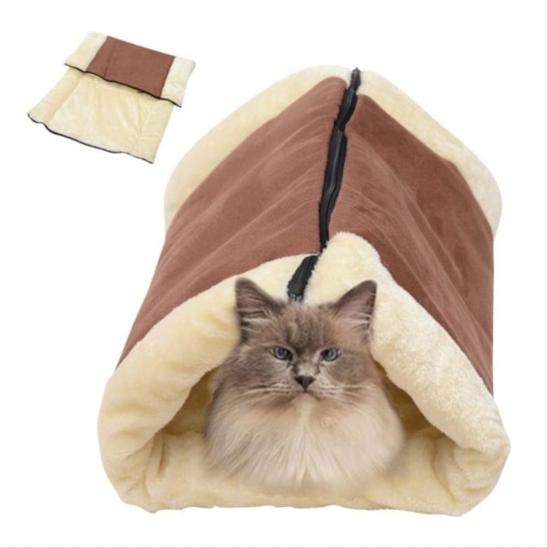 Katte katte tilbehør kattetæppe katte tunnel kattesovepose kennel【mo】