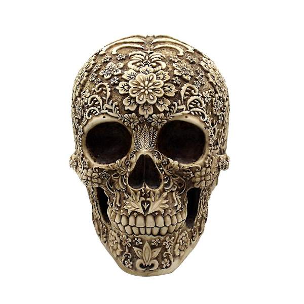 Azteekkien kuolemanvihellyspilli, kallokoristeet, Halloween-kallokoristeet