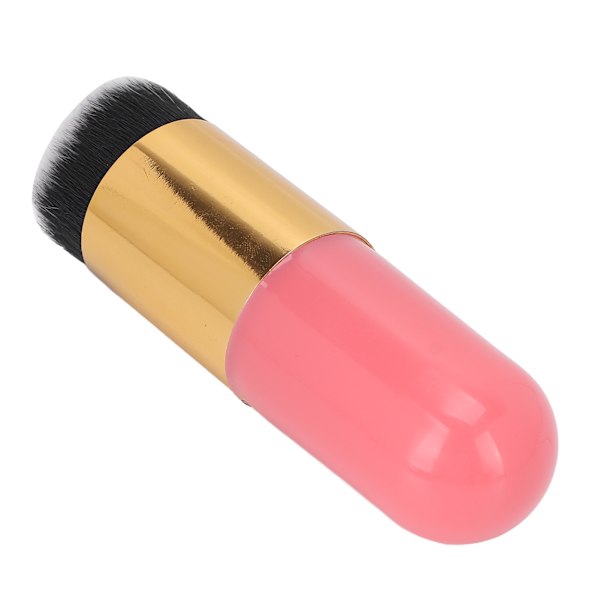 Foundation Makeup Børste Professionel Kosmetisk Flydende Blandings Rouge Flydende Pudderbørste til Daglig Makeup Rosa Guld[mo]