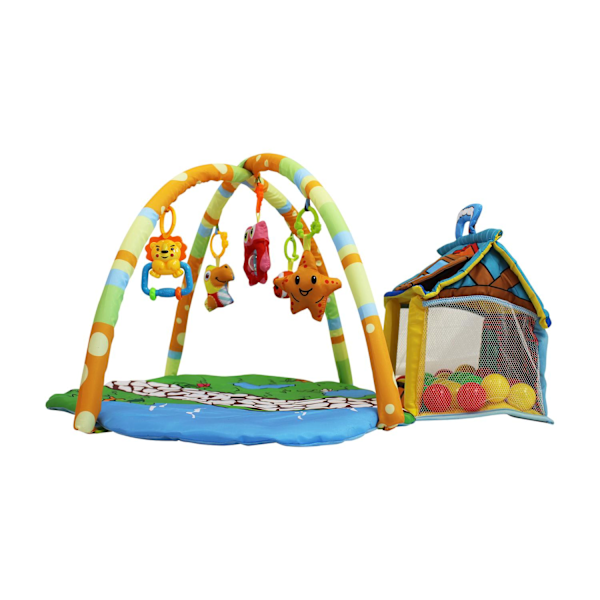 Ladida Baby Gym Happy Space Legestativ Blå Blue one size