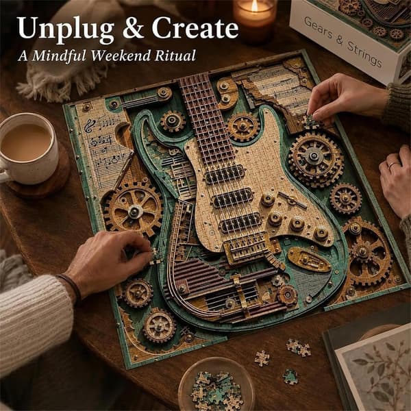 Luova Steampunk 3D -kitarapalapeli, Steampunk-kitarapalapeli