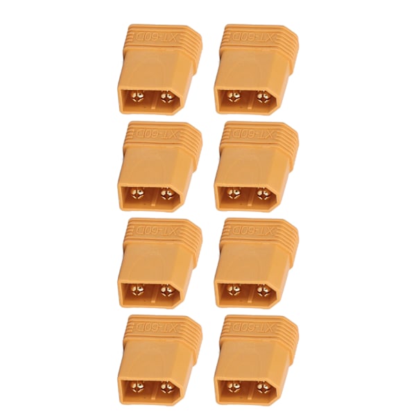 8 stk. RC XT60 hann til T hunn adapter i ett stykke kobber Lett Universal XT60 adapter for RC biler Fly Båter