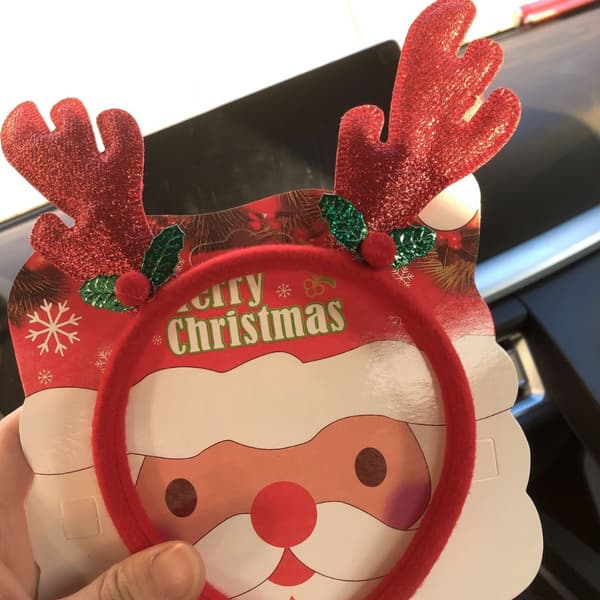 Julglasögonbågar Festlig Tomtestil Kostymtillbehör