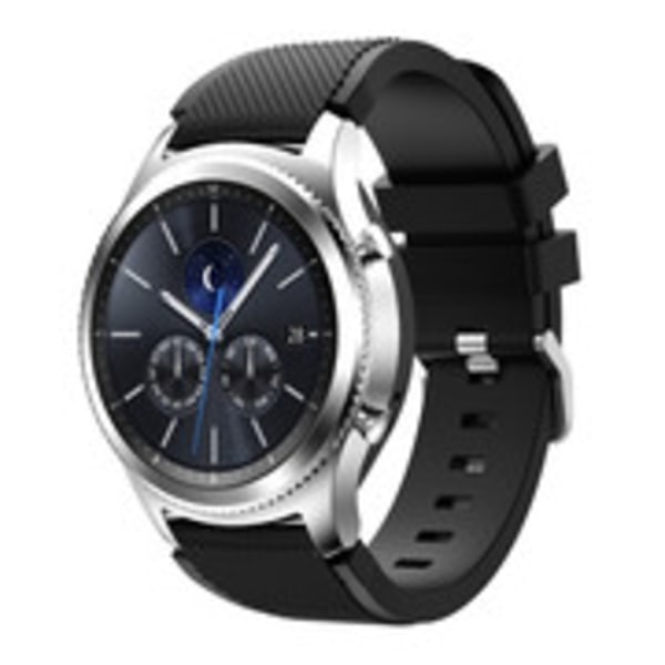 Samsung Gear S3 Frontier/Classic armbånd - svart