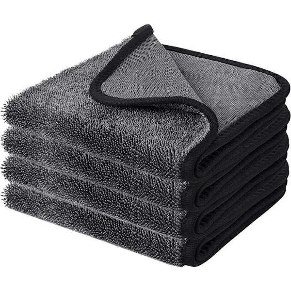 Kiiltävä kylpykuivauspyyhe, 4 kpl 40x60cm Nopeasti kuivuva XXL-suihkukaapin pyyhe kuivauspyyhe veden poistoon suihkussa ja kylvyssä