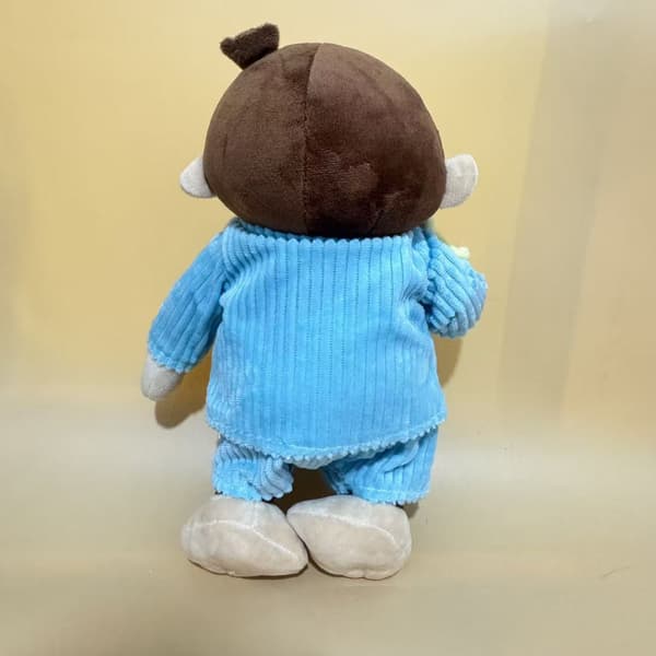 Utelias Veli -apinapehmolelukirja - Mukava pehmolelu lapsille 40cm Curious monkey