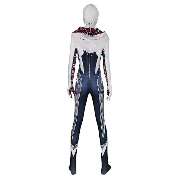 Halloween Gwen Stacy Cosplay kostume Kvinde Piger Kvinde Helt Zentai Kostume Hel Body Voksne Børn Jumpsuit Høj kvalitet Størrelse til kvinder Size for Women M
