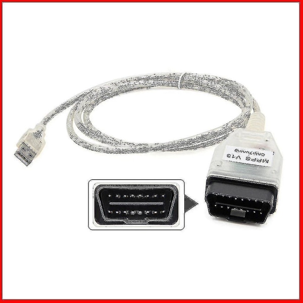 Obd2 Mpps V13.02 Ecu Chip Remap Tuning Flash Programmer Diagnostik Kabel USB -