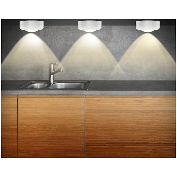 Kreativ 16-farvet LED-tryk lille natlampe hurtig strobe atmosfærisk natlampe Whi[mo] White 16-Color Three led+remote control