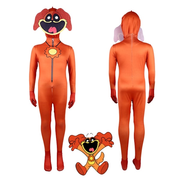 Cosplay Smiling Critters Klær,Picky Piggy,DogDay,iptv spanien Jumpsuit Halloween Karneval Fest Kle Ut Kostyme For Barn Voksne DogDay-WELLNGS DogDay DogDay 190