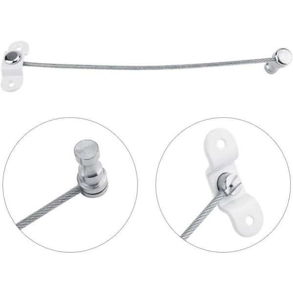 LED solcellslampa 8-pack - Gatubelysning - Utomhusbelysning Vattentäta LED-lampor (8-pack varmvit)