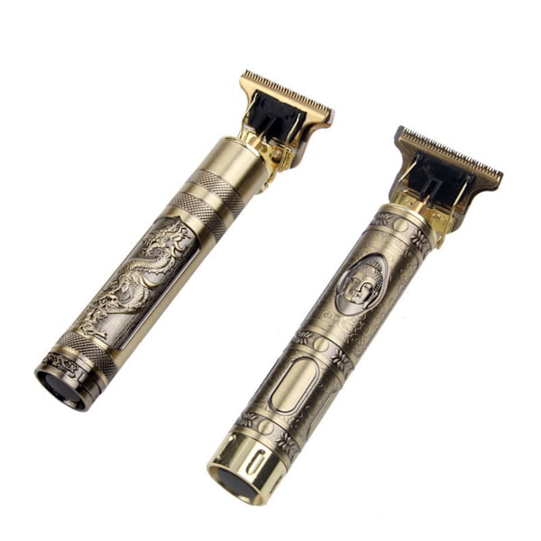Professionell Elektrisk Hårtrimmer Clipper Klippmaskin Hemma Frisyr för Män buddha head